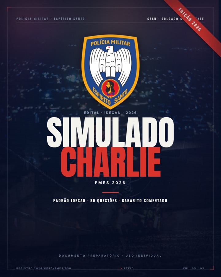 Capa Simulado Charlie