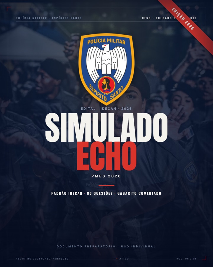 Capa Simulado Echo